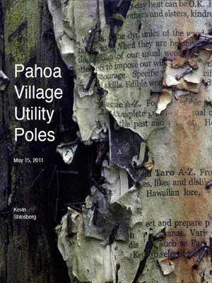 cover image of Pahoa Village Utility Poles